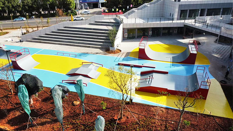 云南省昆明市南塘公園極限運(yùn)動(dòng)場(街區(qū))